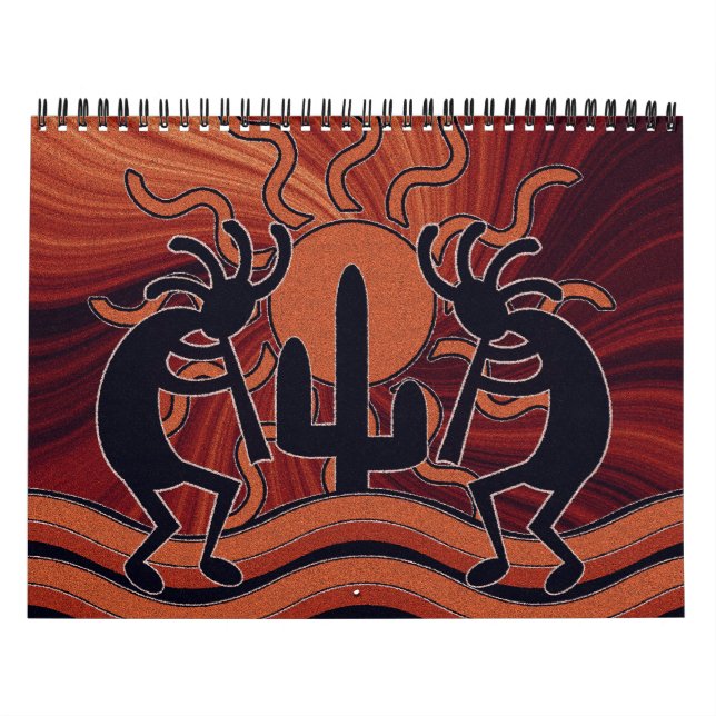 Southwest Kokopelli Kalender (Titelbild)