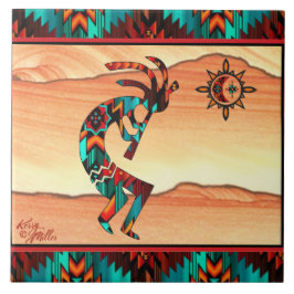 Southwest Kokopelli KERAMIK TILE Fliese