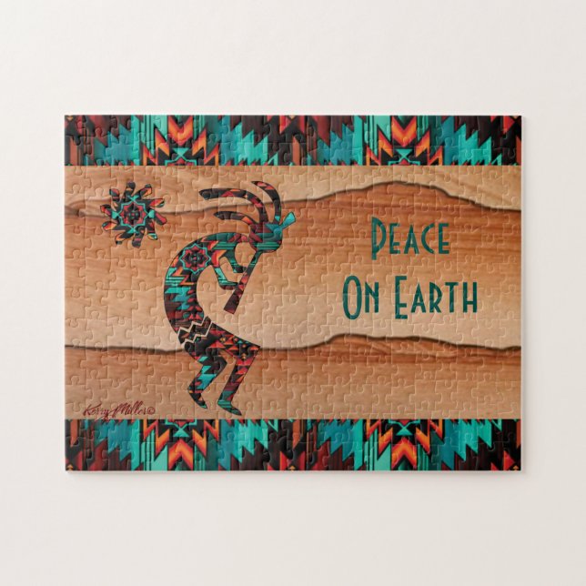 Southwest Kokopelli Puzzle (Horizontal)