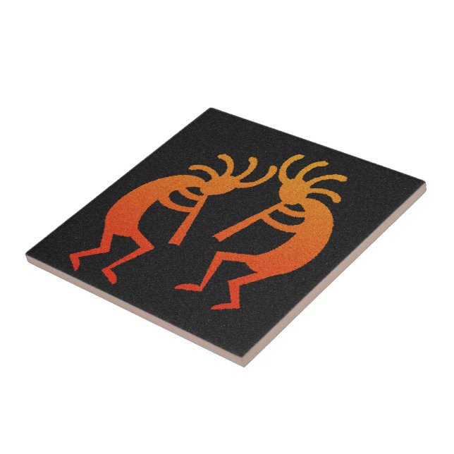 Southwest Kokpelli Fliese (Seite)