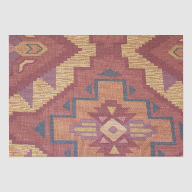 Southwest Muster lustiges Gewebe Papier (Vorderseite)