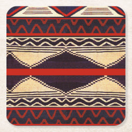 Southwest Native American Coaster Rechteckiger Pappuntersetzer