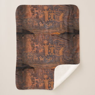 Southwest Petroglyph Sherpadecke