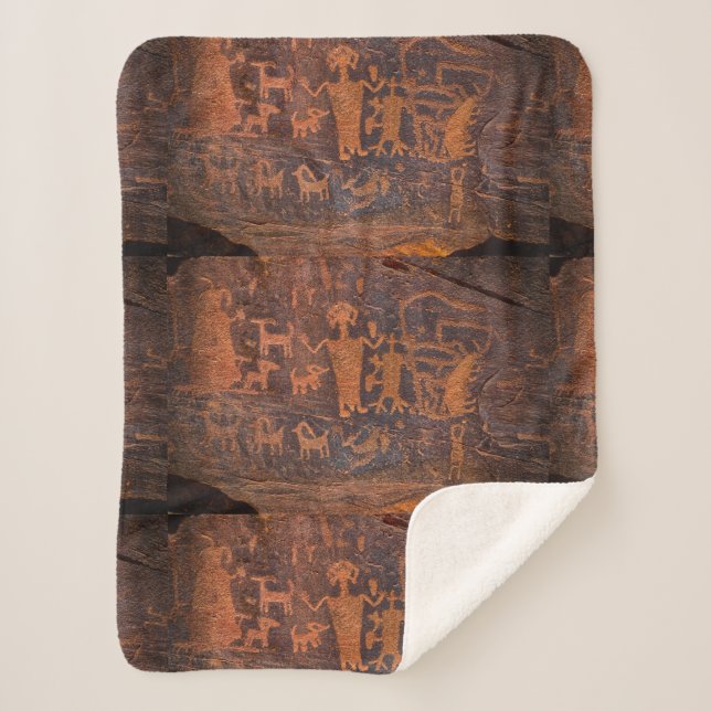 Southwest Petroglyph Sherpadecke (Vorderseite)