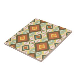 Southwest Retro Pop Art Diamanten Muster Fliese