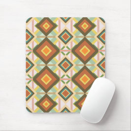 Southwest Retro Pop Art Diamanten Muster Mousepad
