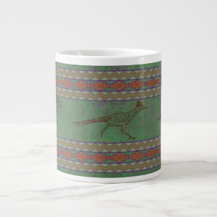 Southwest Roadrunner Beifuß Grün Jumbo-Tasse