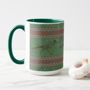 Southwest Roadrunner Beifuß Grün Tasse