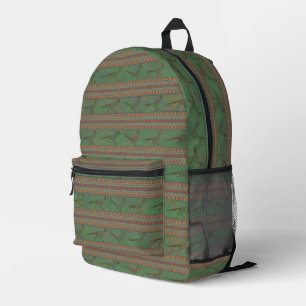 Southwest Roadrunners Sagebrush Grün Bedruckter Rucksack