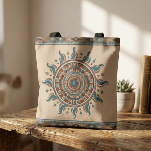 Southwest-Sonnen-Mandala-Tasche