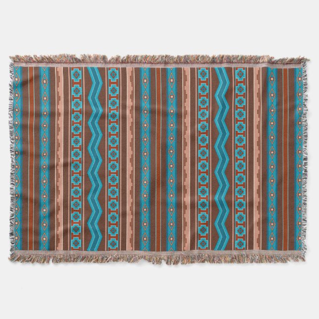 Southwest Style Geometric Cameron Gorge Design Decke (Vorderseite)