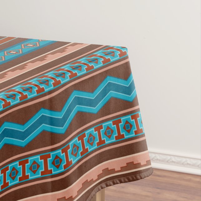 Southwest Style Geometric Cameron Gorge Design Md Tischdecke (Beispiel)