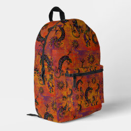 SOUTHWESTERKUNST BEDRUCKTER RUCKSACK