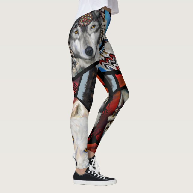 SOUTHWESTERKUNST LEGGINGS (Rechts)