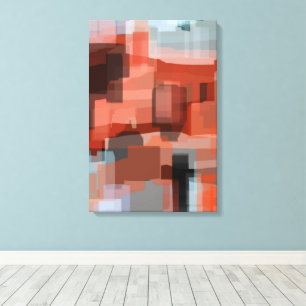 Southwestern Adobe Style Stretched Canvas Print Leinwanddruck