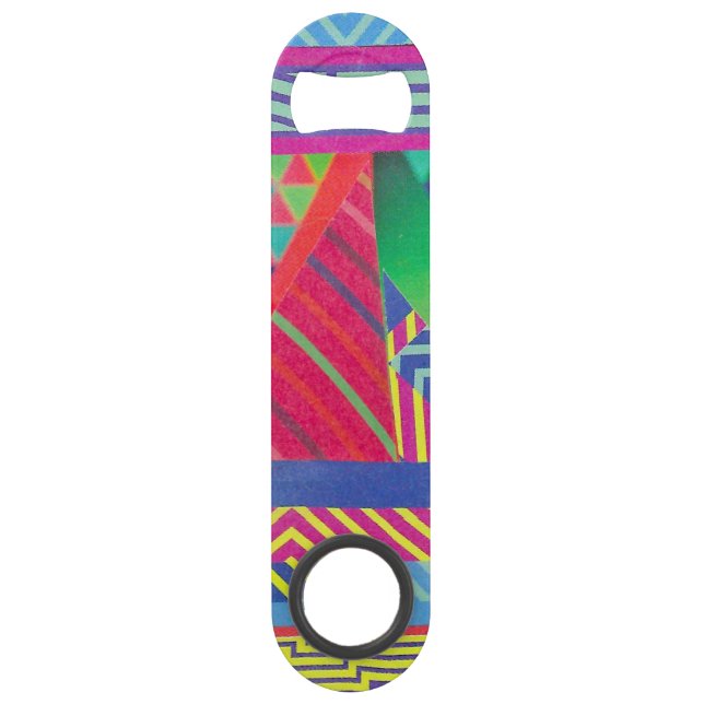 southwestern borders and triangles collage speed flaschenöffner (Vorderseite)