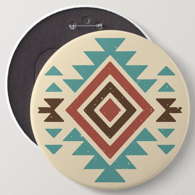 Southwestern Desert Button (Vorne & Hinten)