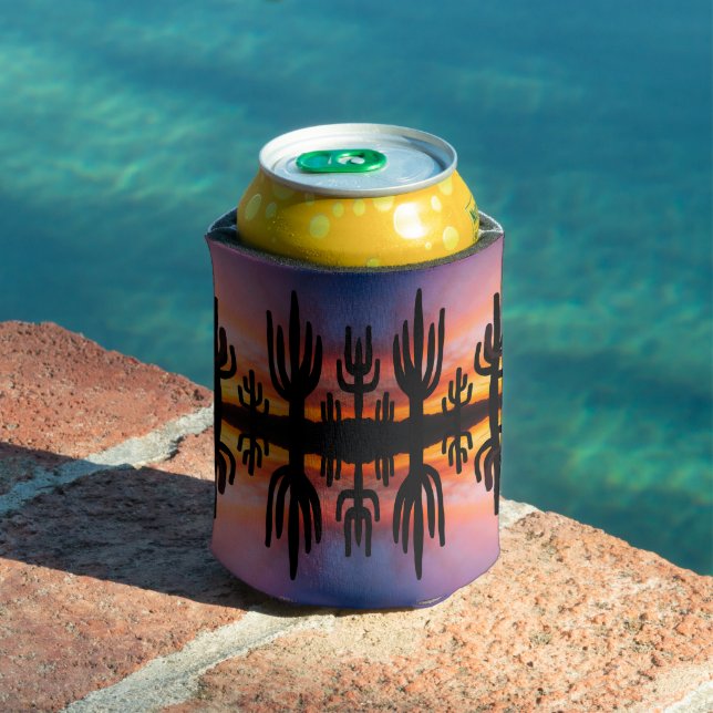 Southwestern Desert Landscape Cactus Sunrise Image Dosenkühler (In Situ Pool)