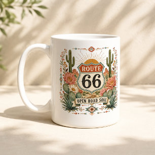 Southwestern Desert Route 66 Andenken Kaffeetasse