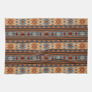 Southwestern Design Adobe Tan Grau Brown Handtuch