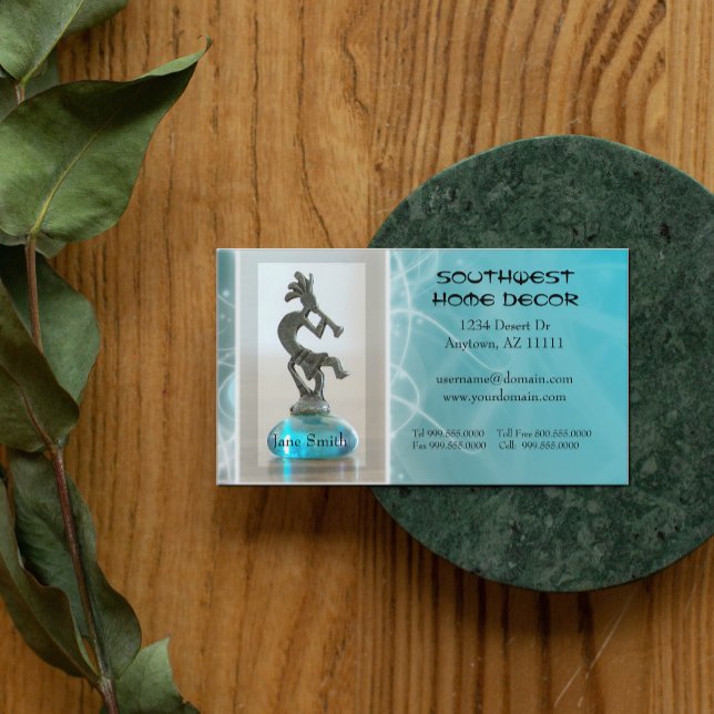 Southwestern Design Business Card Visitenkarte (Von Creator hochgeladen)