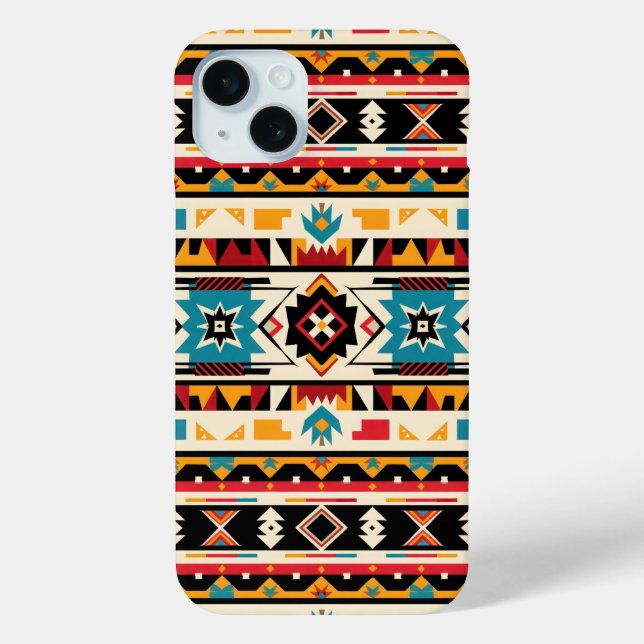 Southwestern Geometric Art Case-Mate iPhone Hülle (Rückseite)