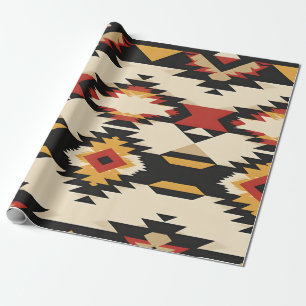 Southwestern Geometric Tapestry Geschenkpapier