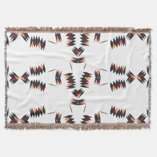 Southwestern Native Art Pattern Decke
