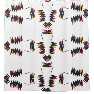 Southwestern Native Art Pattern Duschvorhang