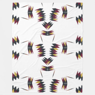 Southwestern Native Art Pattern Fleecedecke