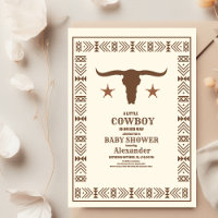 Southwestern Ranch Western Babydusche