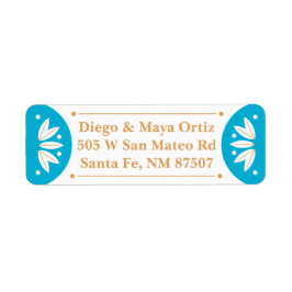 Southwestern Santa Fe Address Labels