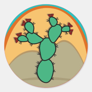 Southwestern Scene Stickers