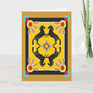 Southwestern Spirit Appaloosa Card Feiertagskarte