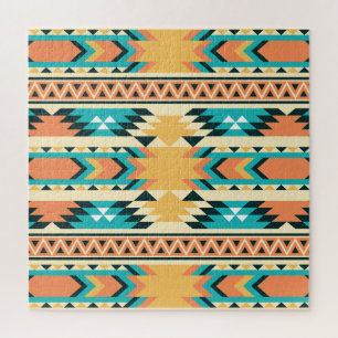Southwestern Style Boho Pattern Puzzle