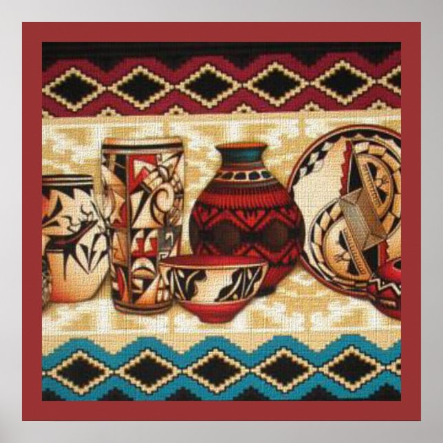 Southwestern Style Poster (Vorne)