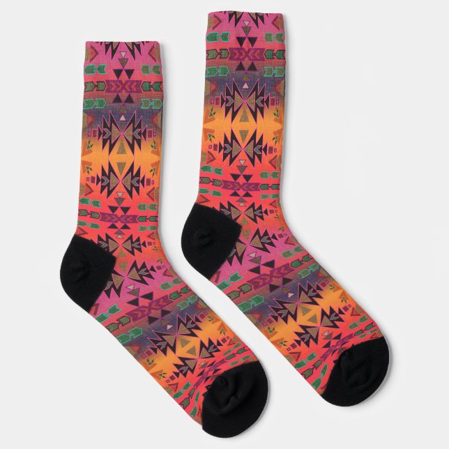 Southwestern Sunset Beautiful Socken (Rechts)