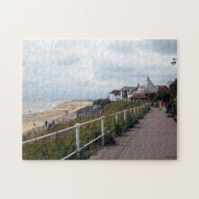 Southwold Beach und Promenade Puzzle (Horizontal)