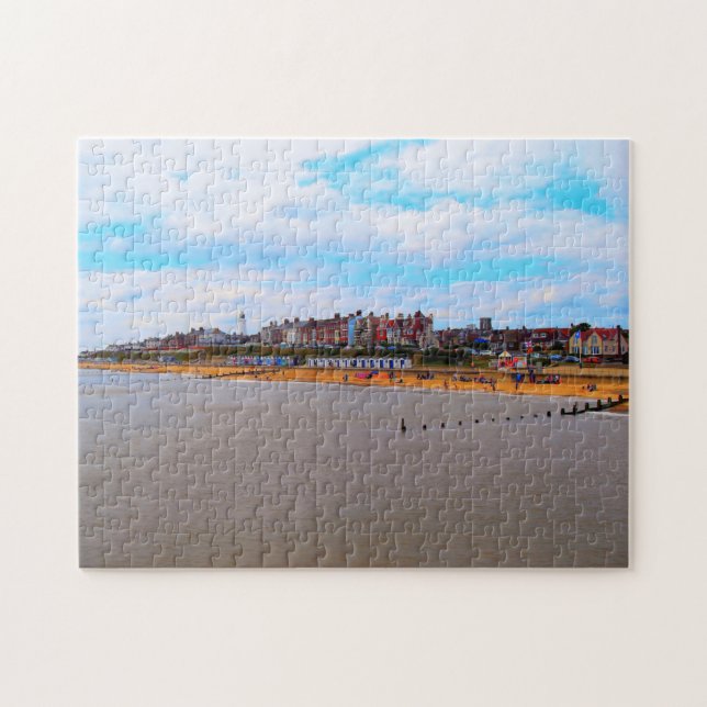 Southwold Seafont from the Pier Puzzle (Horizontal)