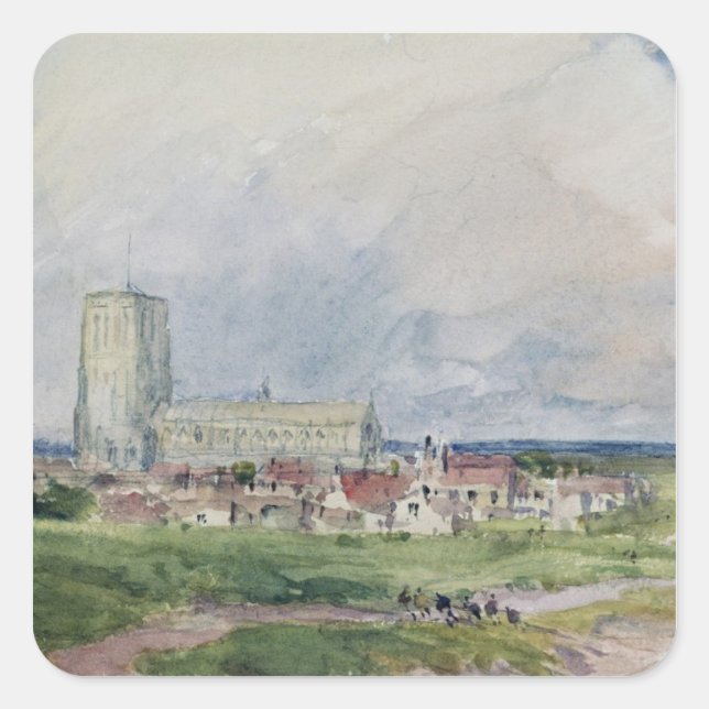 Southwold, Suffolk Quadratischer Aufkleber (Vorderseite)