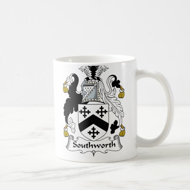 Southworth Familienwappen Tasse (Rechts)