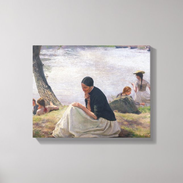 Souvenir, 1891 leinwanddruck (Vorderseite)