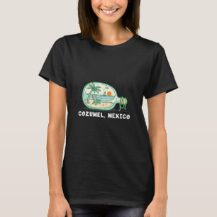 Souvenir aus Cozumel Mexiko Urlaub Reise Männer T-Shirt