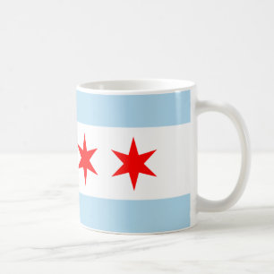 Souvenir Chicago Flag Kaffeetasse
