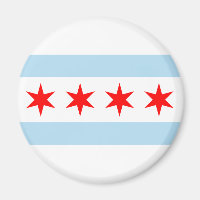 Souvenir Chicago Flag