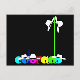 Souvenir Colorado Postcard Postkarte