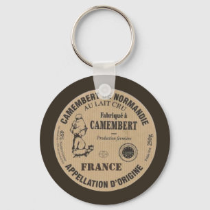Souvenir de France : Le camembert Schlüsselanhänger