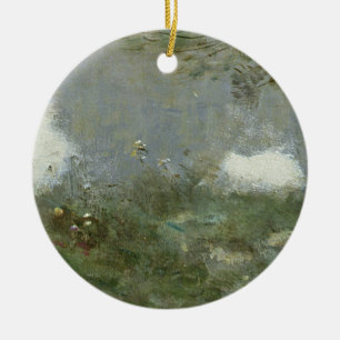 Souvenir de Mortefontaine, 1864 Keramik Ornament