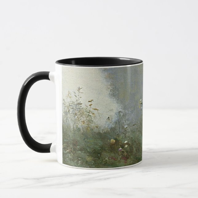 Souvenir de Mortefontaine, 1864 Tasse (Links)