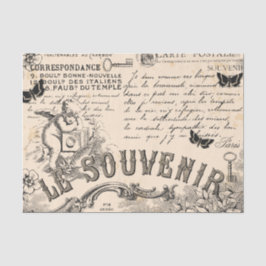 Souvenir Decoupage Tissue Paper - Französisch Vint Seidenpapier